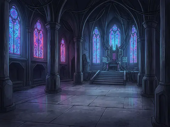 The Throne Room painting